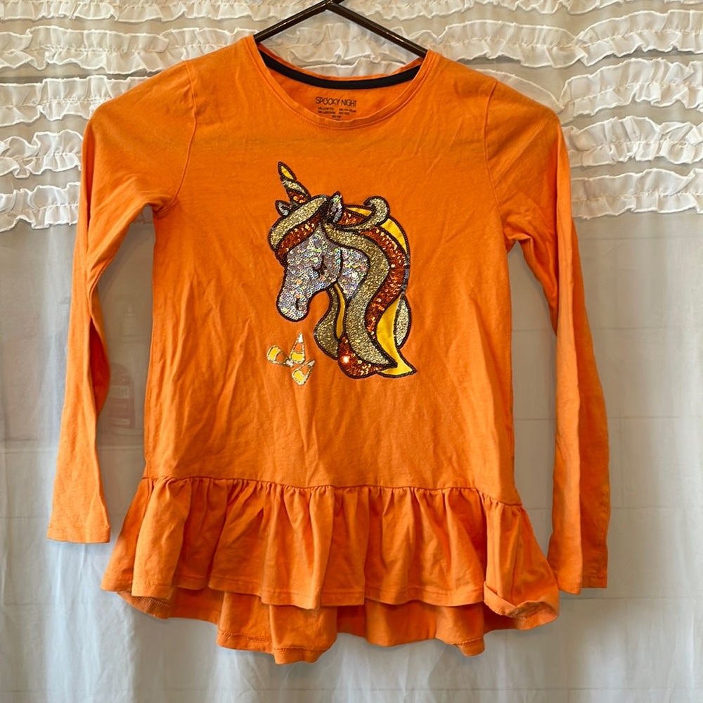 Girls 10/12 Halloween Shirt